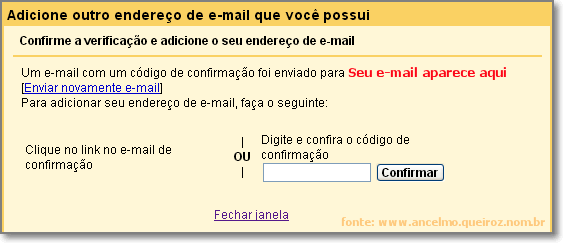 Adicionar e-mail pop3 - Etapa 07